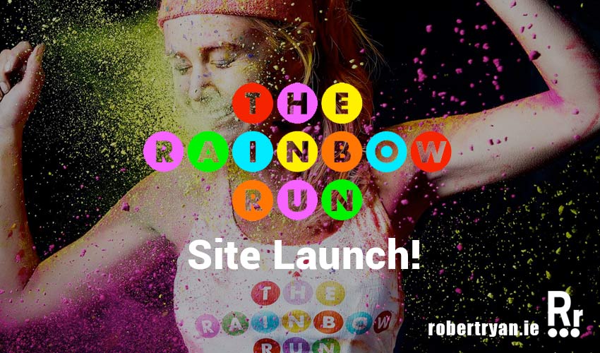 WordPress Site Launch - The Rainbow Run cover