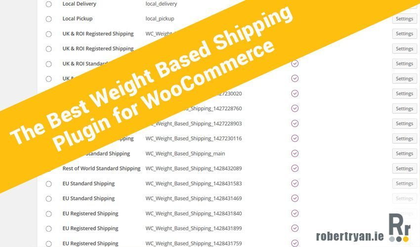 The Best Weight Based Shipping Plugin for WooCommerce - WooCommerce Shipping Plugins
