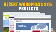 Recent Wordpress Site Projects - Robert Ryan WordPress Developer